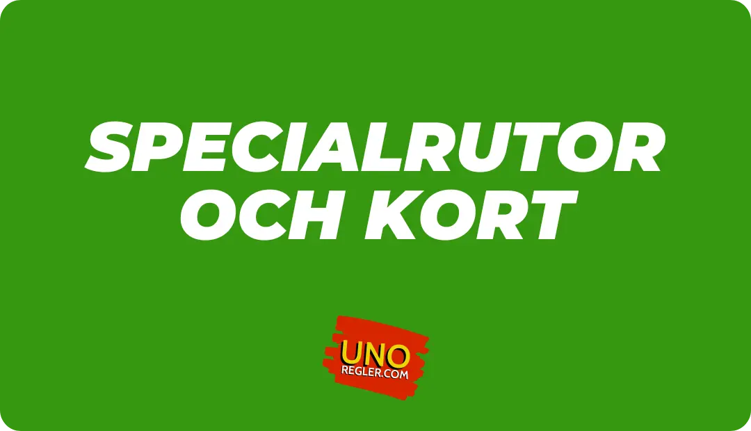 Specialrutor och Kort i Monopol